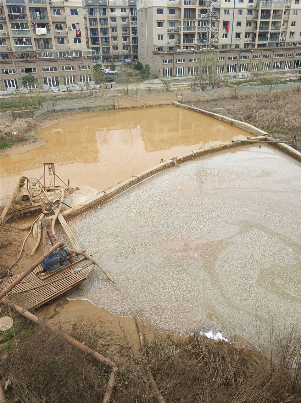 寿宁沉淀池淤泥清理-厂区废水池淤泥清淤