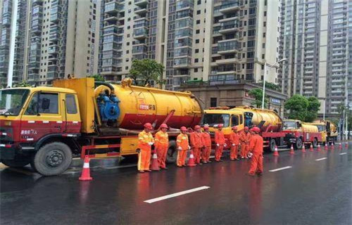 寿宁市政管道清淤
